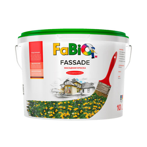 Фасадная краска FABIO FASSADE PLUS база 1 (2.5 л)