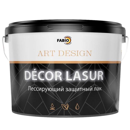 Лессирующий лак FaBio DECOR LASUR