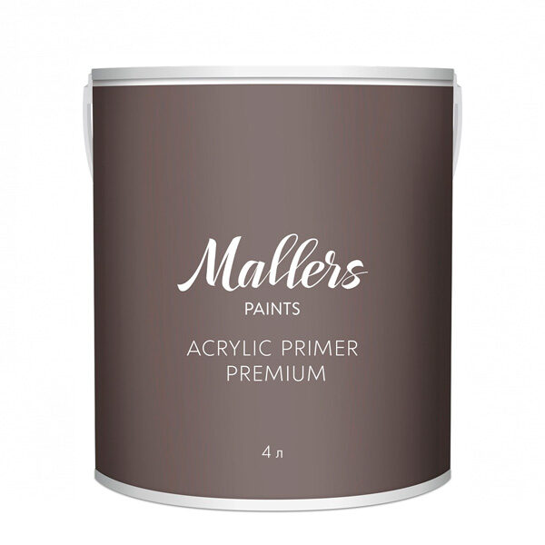 Пигментированная грунтовка Mallers Acrylic Primer Premium